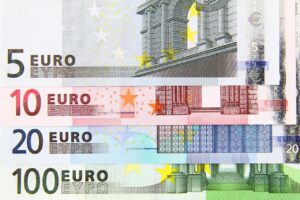 Penge euro sedler
