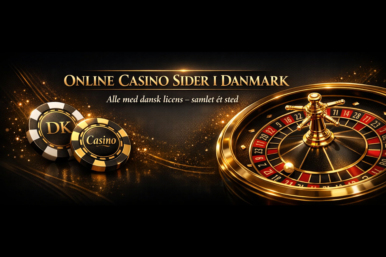 Danske kasinoer - Roulette giver info om dem alle